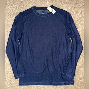 Tommy Bahama Navy Long Sleeve Tee